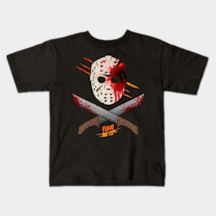 Jason friday 13 Kids T-Shirt